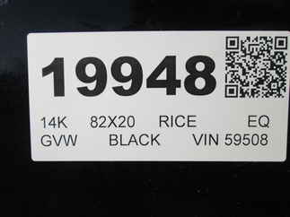 2026 Rice 82x20  Equipment FMEHR8220