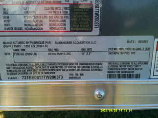 2026 Darkhorse 5x8  Enclosed Cargo DHW5X8SA30