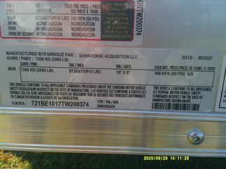 2026 Darkhorse 6x10  Enclosed Cargo DHW6X10SA30