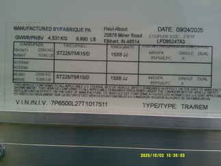 2026 Haul-About 8.5x24  Enclosed Car Hauler LPD8524TA3