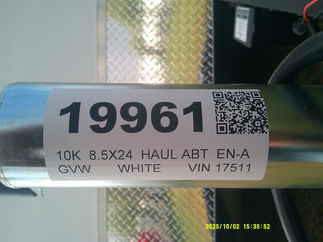 2026 Haul-About 8.5x24  Enclosed Car Hauler LPD8524TA3