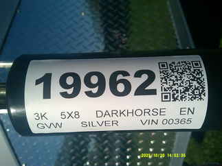 2026 Darkhorse 5x8  Enclosed Cargo DHW5X8SA30