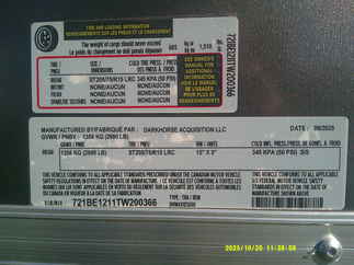 2026 Darkhorse 6x12  Enclosed Cargo DHW6X12SA30