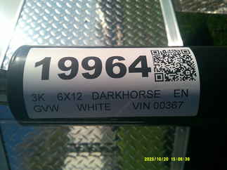 2026 Darkhorse 6x12  Enclosed Cargo DHW6X12SA30