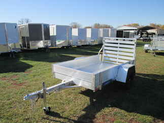 2026 Aluma 54x8  Aluminum Single Axle Utility 548ESA-S-TG