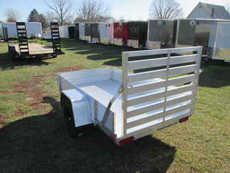 2026 Aluma 54x8  Aluminum Single Axle Utility 548ESA-S-TG