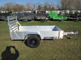 2026 Aluma 54x8  Aluminum Single Axle Utility 548ESA-S-TG