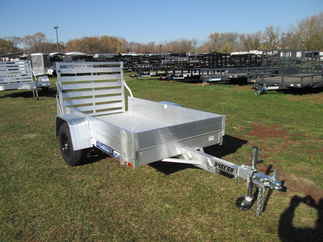 2026 Aluma 54x8  Aluminum Single Axle Utility 548ESA-S-TG