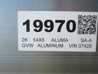 2026 Aluma 54x8  Aluminum Single Axle Utility 548ESA-S-TG