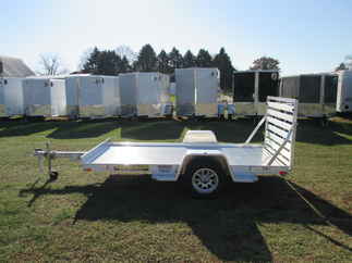 2026 Aluma 63x10  Aluminum Single Axle Utility 6310S-TG