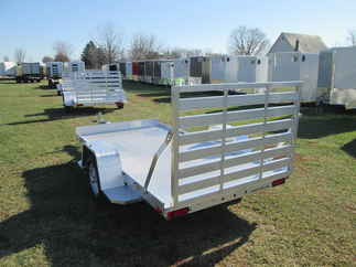 2026 Aluma 63x10  Aluminum Single Axle Utility 6310S-TG