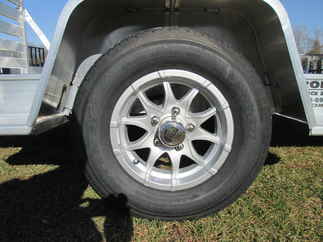 2026 Aluma 63x10  Aluminum Single Axle Utility 6310S-TG