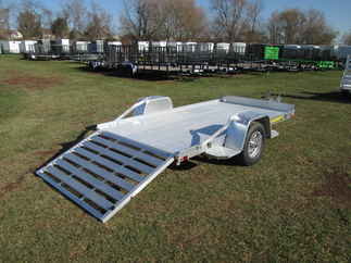 2026 Aluma 63x10  Aluminum Single Axle Utility 6310S-TG
