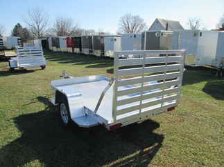 2026 Aluma 63x8  Aluminum Single Axle Utility 638S-TG