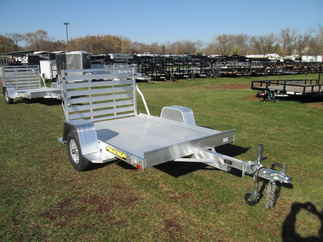 2026 Aluma 63x8  Aluminum Single Axle Utility 638S-TG