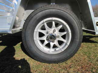 2026 Aluma 63x8  Aluminum Single Axle Utility 638S-TG