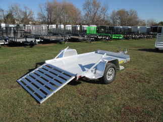 2026 Aluma 63x8  Aluminum Single Axle Utility 638S-TG