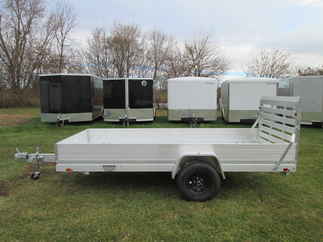 2026 Aluma 68x12  Aluminum Single Axle Utility 6812H-ESA-S-TG