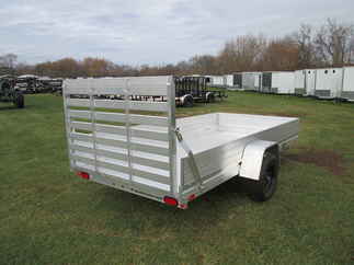 2026 Aluma 68x12  Aluminum Single Axle Utility 6812H-ESA-S-TG