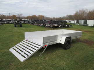 2026 Aluma 68x12  Aluminum Single Axle Utility 6812H-ESA-S-TG