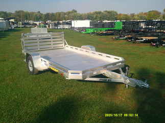 2026 Aluma 77x12  Aluminum Single Axle Utility 7712H-S-BT