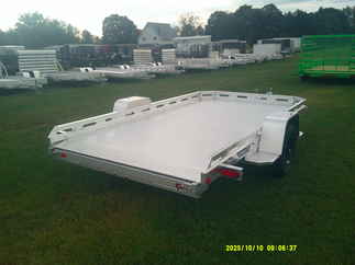 2026 Aluma 77x12  Aluminum Single Axle Utility EX7712HSLR-S-R
