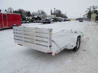 2026 Aluma 82x14  Aluminum Single Axle Utility 8214H-S-EL-BT-RTD