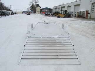 2026 Aluma 82x14  Aluminum Single Axle Utility 8214H-S-EL-BT-RTD