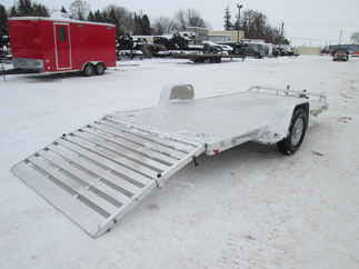 2026 Aluma 82x14  Aluminum Single Axle Utility 8214H-S-EL-BT-RTD