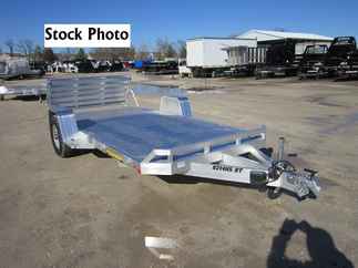 2026 Aluma 82x14  Aluminum Single Axle Utility 8214H-S-EL-BT-RTD