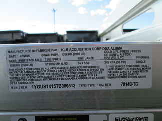 2026 Aluma 78x14  Aluminum Single Axle Utility 7814S-TG-TR