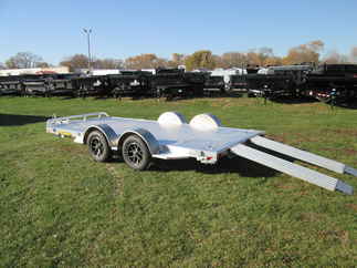 2026 Aluma 82x16  Car Hauler 8216TA-EL-R-RTD