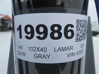 2026 Lamar 102x40  Gooseneck FS024027
