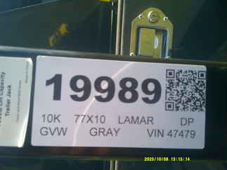 2026 Lamar 77x10  Dump DM771025