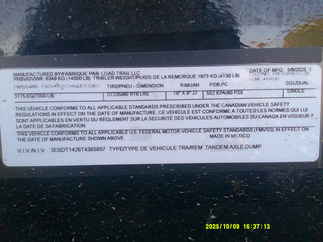 2026 Load Trail 83x14  Dump DE8314072