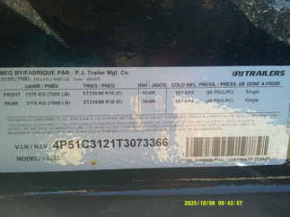 2026 PJ Trailer 102x24 F8 Equipment Deckover F8J2472BSYK