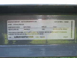 2026 Rettig 76x14 Retco Utility