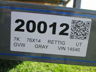 2026 Rettig 76x14 Retco Utility