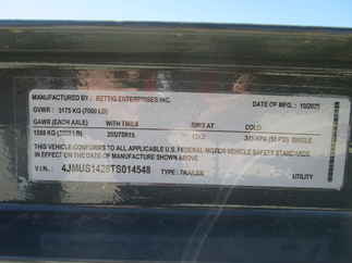 2026 Rettig 82x14 Retco Utility