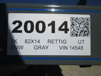 2026 Rettig 82x14 Retco Utility