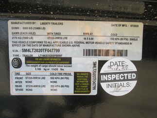 2026 Liberty 83x20  Equipment Tilt LT14K83X20SPB8WF