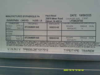 2026 Haul-About 8.5x24  Enclosed Car Hauler LPD8524TA5