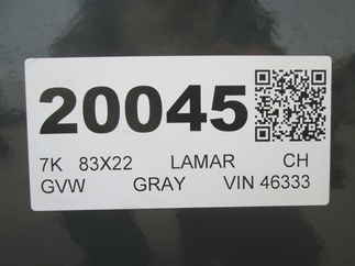 2026 Lamar 83x22  Car Hauler CE832223
