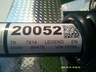 2026 Legend 7x14  Enclosed Cargo 7X16TVTA35