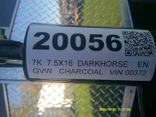 2026 Darkhorse 7.5x16  Enclosed Cargo DHW7.5X16TA35