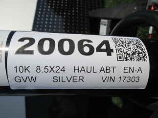 2026 Haul-About 8.5x24  Enclosed Car Hauler PAN8524TA3