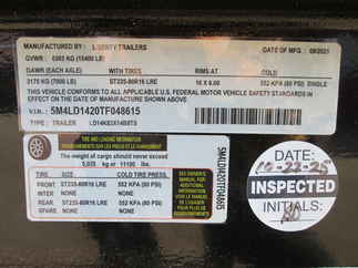 2026 Liberty 83x14  Dump LD14K83X14B8TSFT