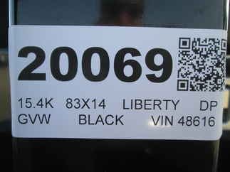 2026 Liberty 83x14  Dump LD14K83X14B8TSFT