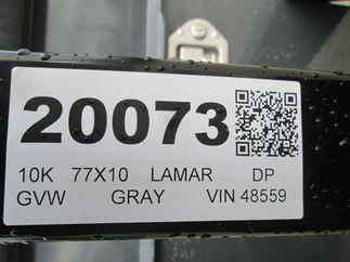 2026 Lamar 77x10  Dump DM771025