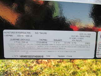 2026 Rice 82x20  Equipment Tilt PTH20S